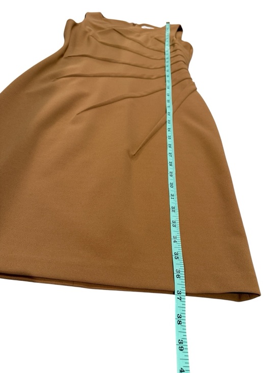 Calvin Klein Burnt Orange Midi Dress - Picture 5 of 10